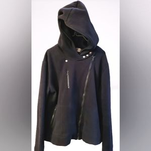 DJT Jacket with Unique Zip and Button Details